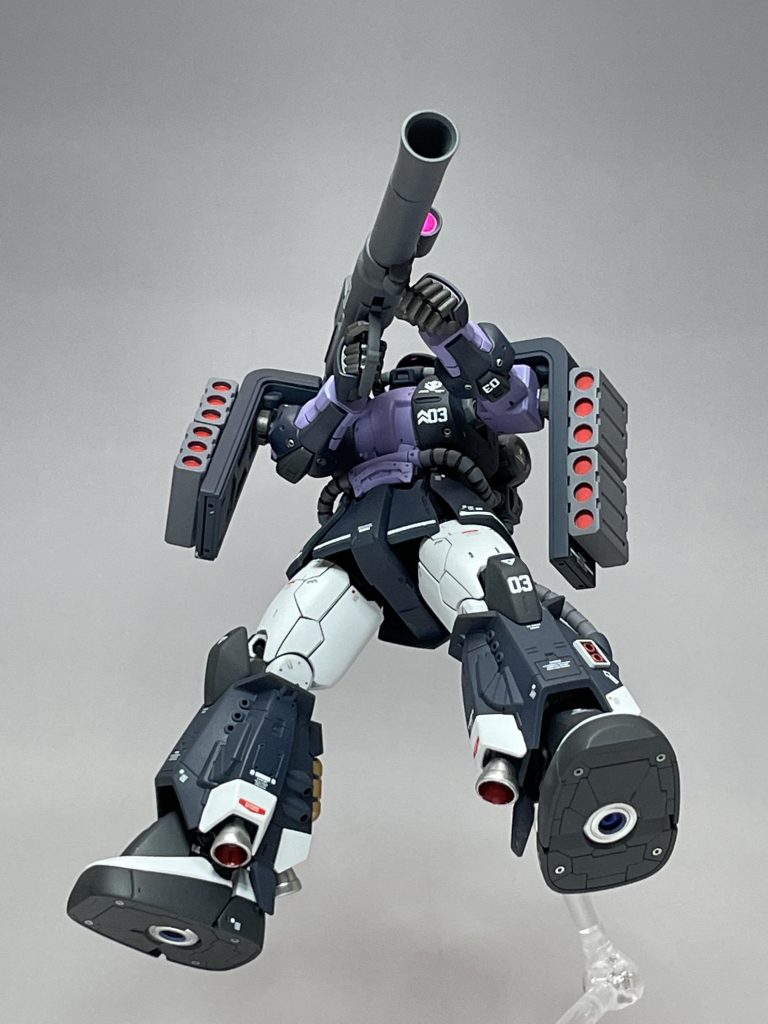 もういっちょ！ふくらはぎ内側の合わせ目処理とスジボリは意外と苦労しました。