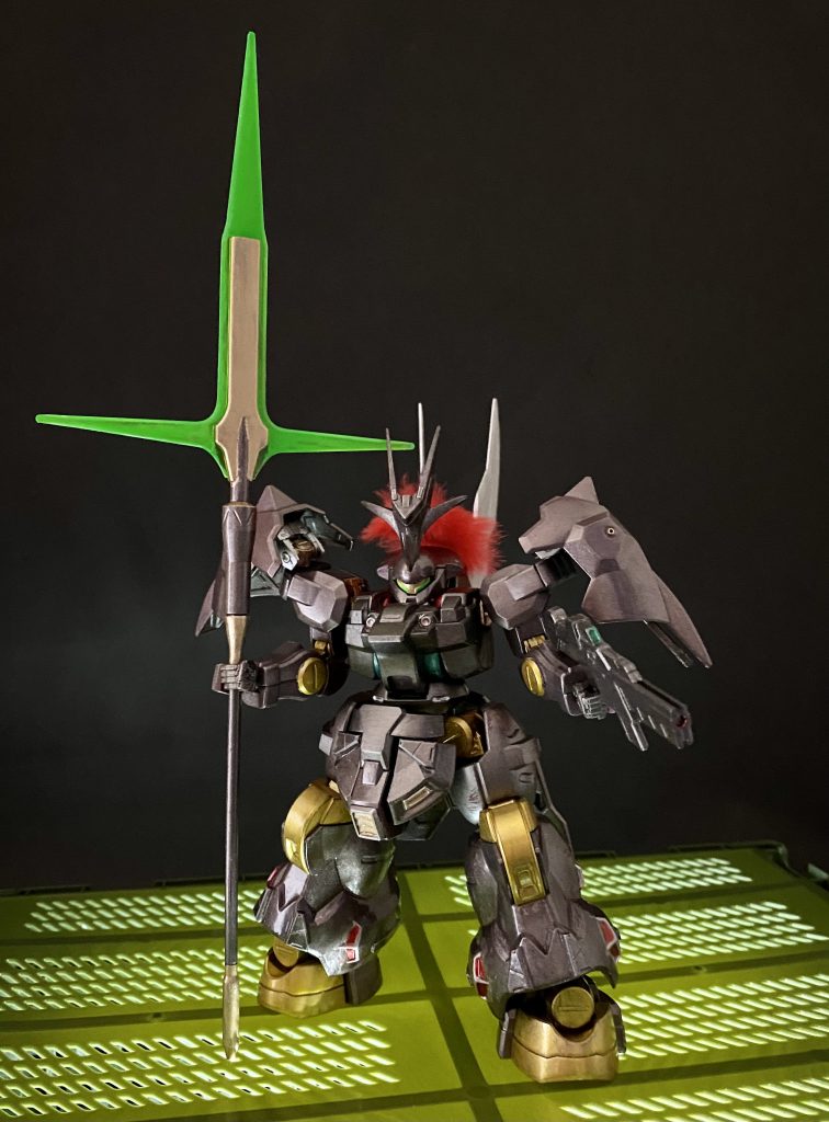 デカールを貼り、武装を足す予定ですから今は仮完成です。