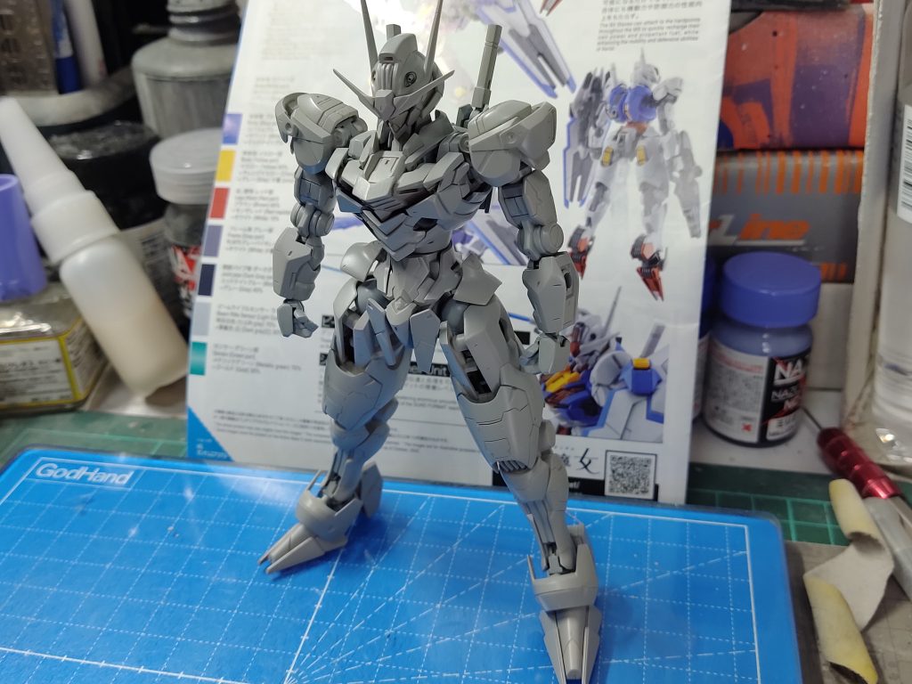 サーフェイサー処理後