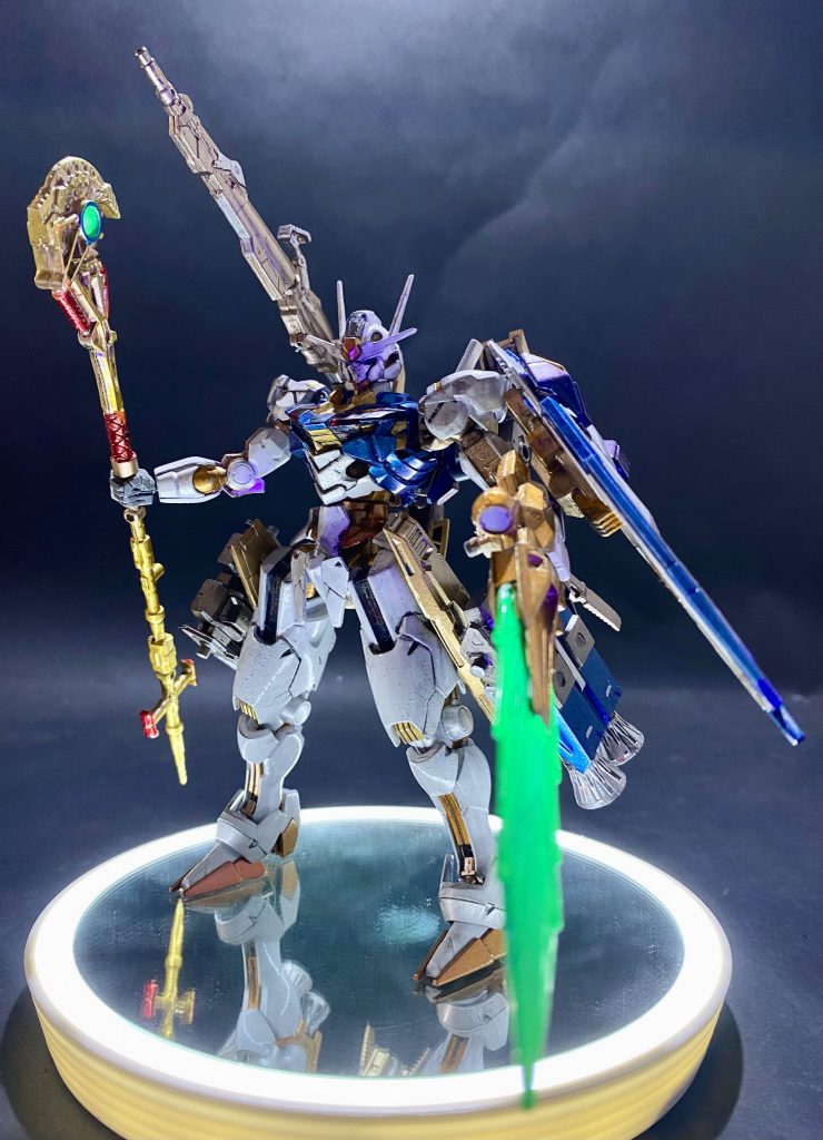 杖がファンタジックですね。