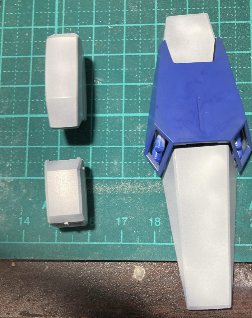 今回はマジで塗装以外なにもしてないので途中写真がほぼありません