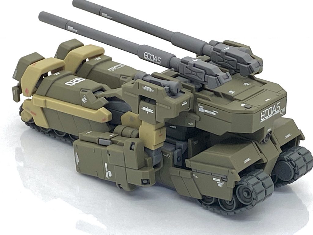 後ろから見ても非常にカッコ良くて、カトキハジメ氏のデザインの凄さを再認識しました。