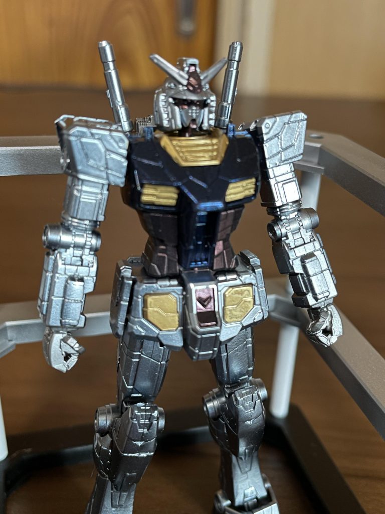 全部黒ベースだったんですが、白の部位は、白ベースにすべきだったと反省今後のキュベレイや百式作製に活かそう🤔