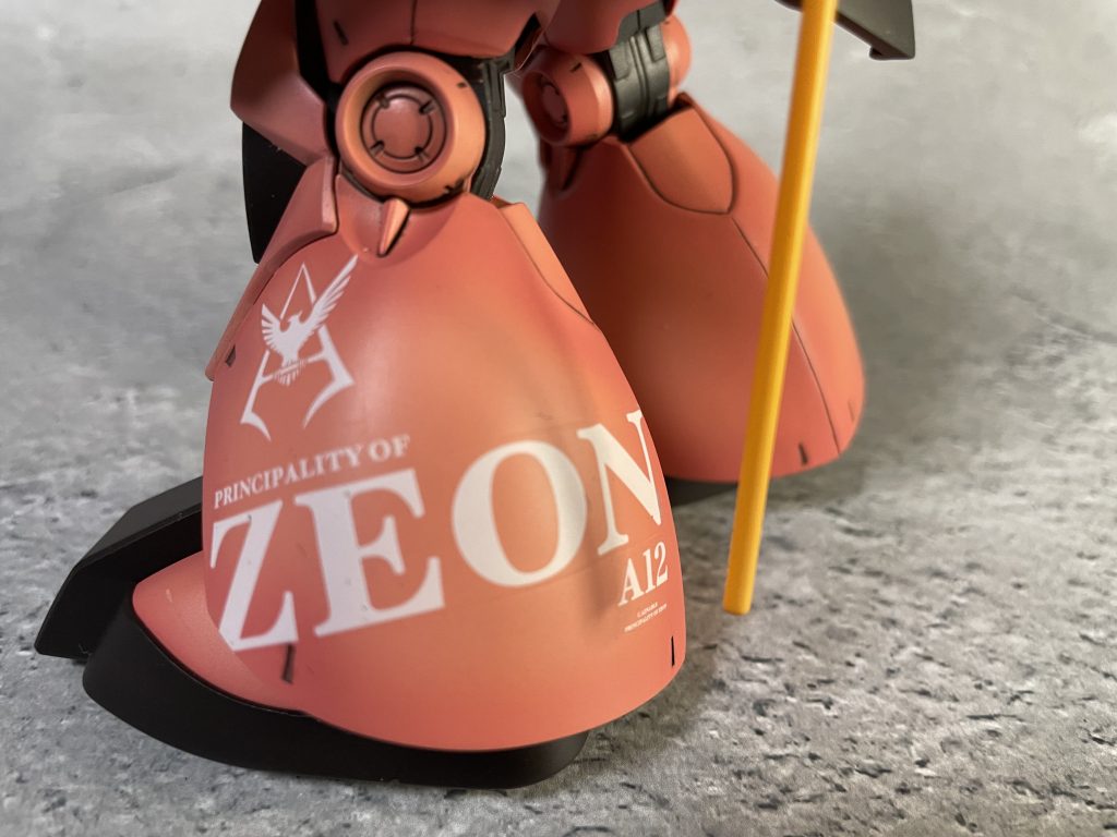 シャア専用リックドム　グラデーション塗装–5枚目/制作者：モリラボ