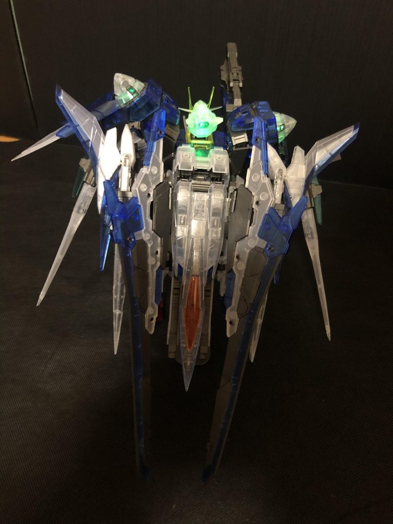 ダブルオーガンダム ザンライザー　クリアバージョン–3枚目/制作者：アッキー