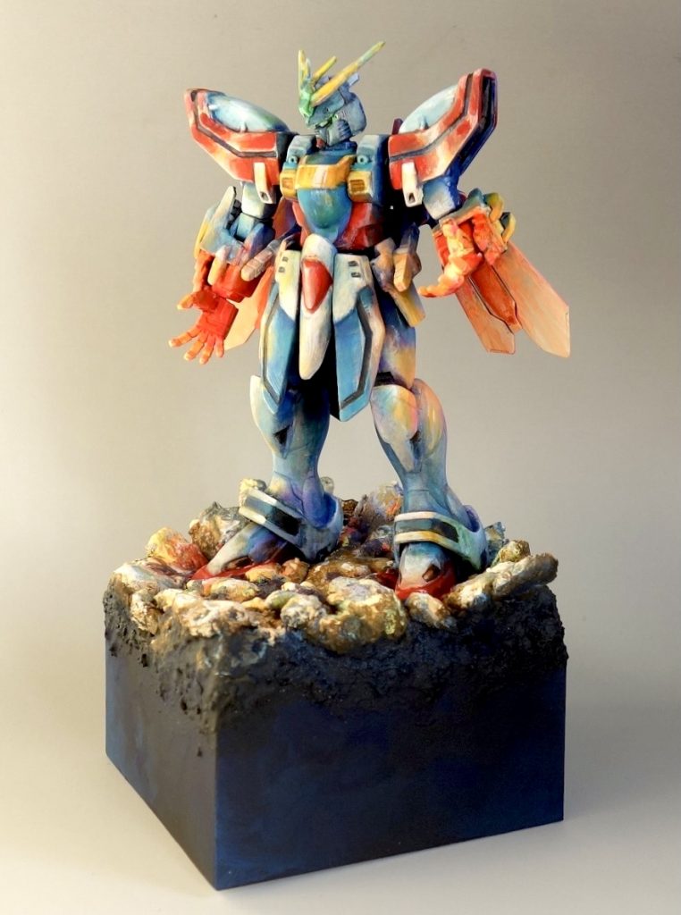 ゴッドガンダム　旧キット１／１４４–3枚目/制作者：@館長