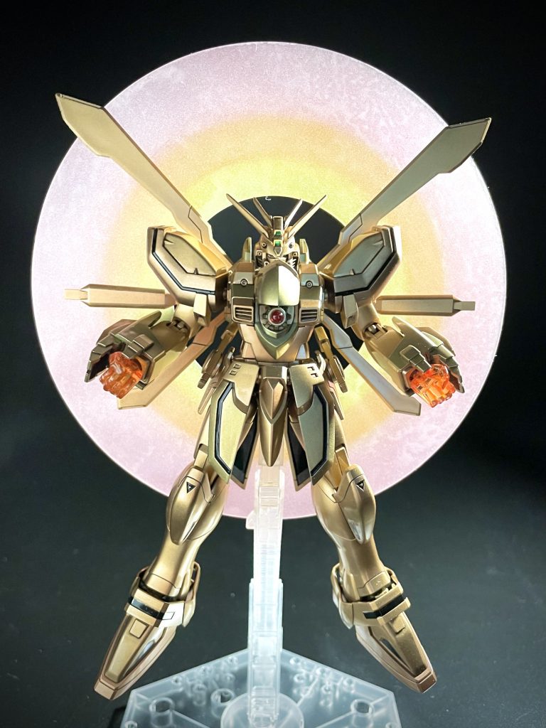 着色したUVクリアレジンで爆熱の握り手にしてみました。おゆまるでお手軽型取りですが、けっこう細かい造形まで拾えてナイスでした。