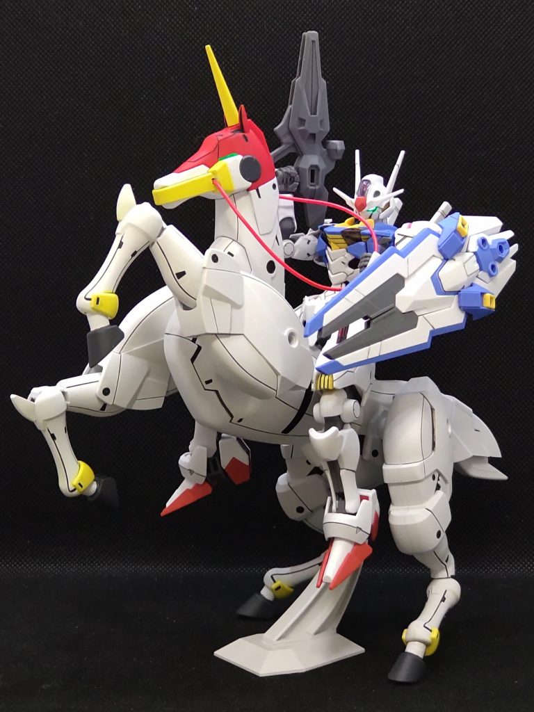 同時に完成した風雲再起と(笑)風雲再起は後日、RGゴッドガンダムと一緒に改めてお披露目いたします。