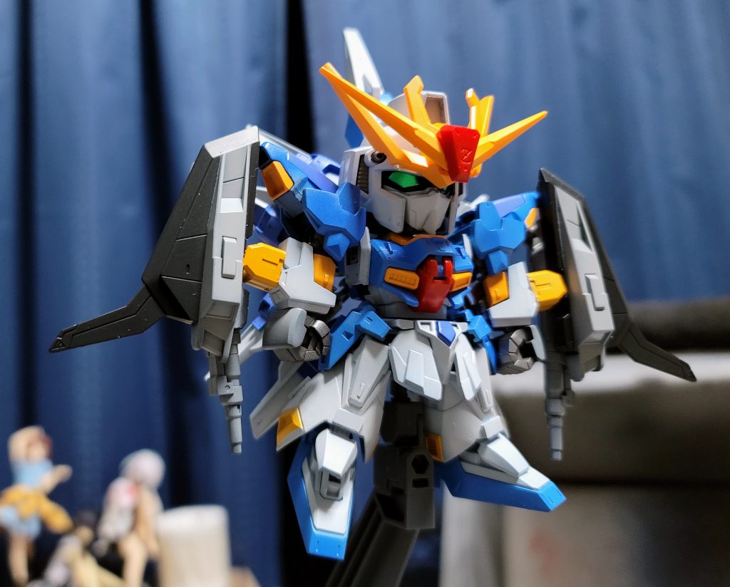 デカール前。やはりかっこよくて、はしゃぎまわってます。カラーパターンはリントヴルムを参考にしています。