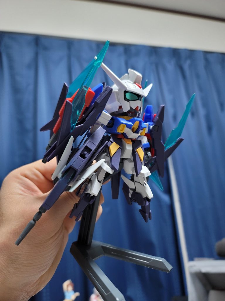 サクサクッと組み合わせてみたときの写真です。元々がかっこいいんだから気を張らずに作ろうと思ってやった感じですね(*^^*)