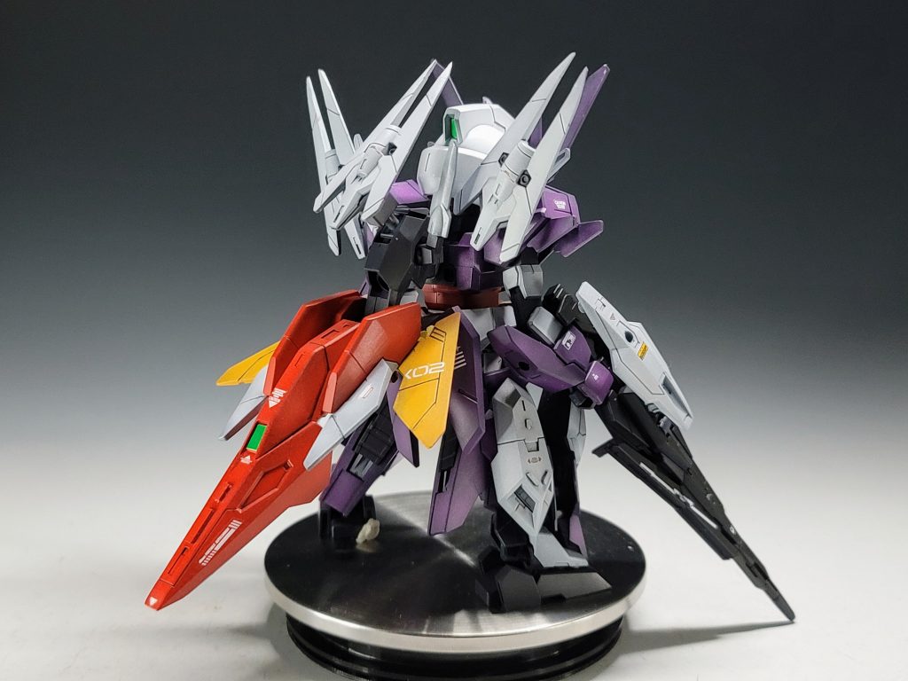 バックショット紫と赤と黄色のバランスが絶妙にかっこいいと思いませんか??(自画自賛)