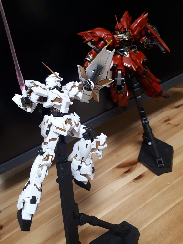 シナンジュも作っていたけど、どっちかっていうとサザビー好きの私としてはシナンジュの方が好きかもw