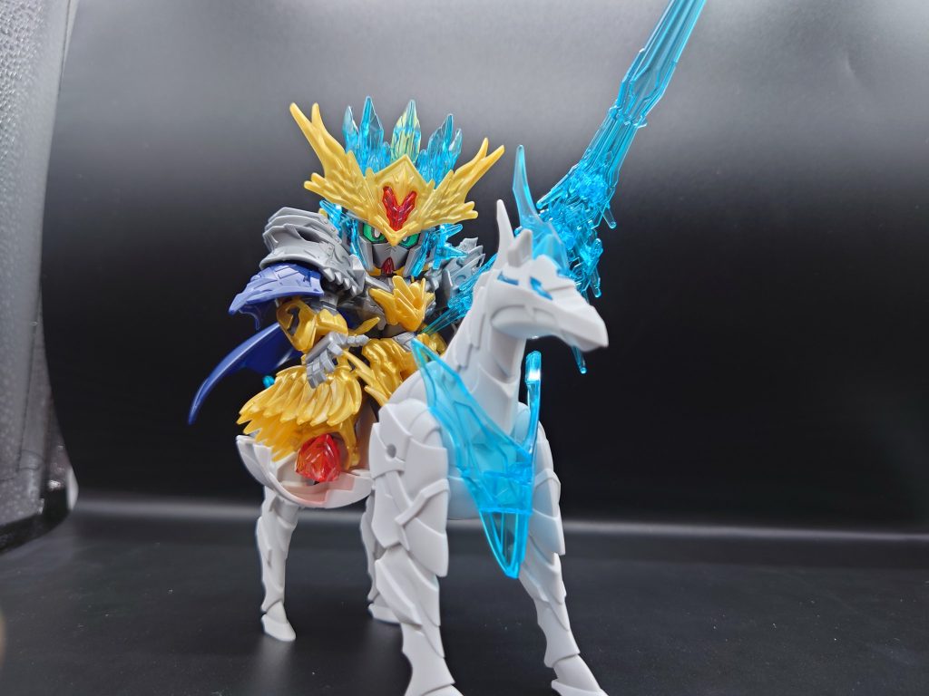 アピールショットと同じく軍馬(ナイトワールドver)と。ちなみに軍馬は今でも素組です。