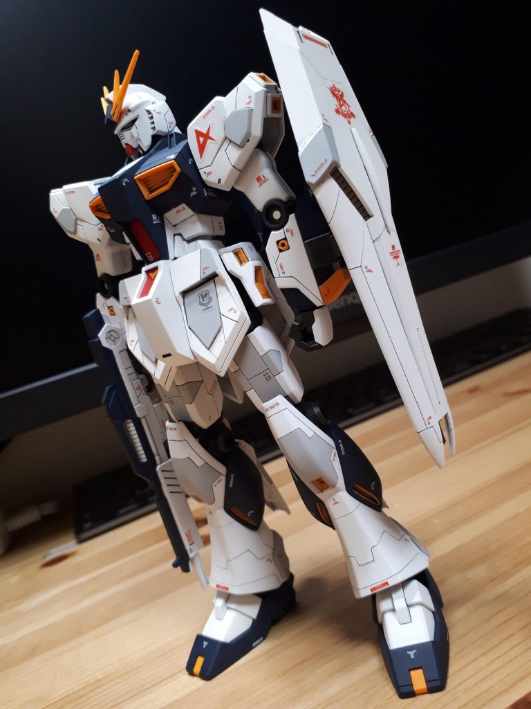 Ver.Kaのグレーの塗り分けがかっこよくて真似してみたものの、濃かった、、、。