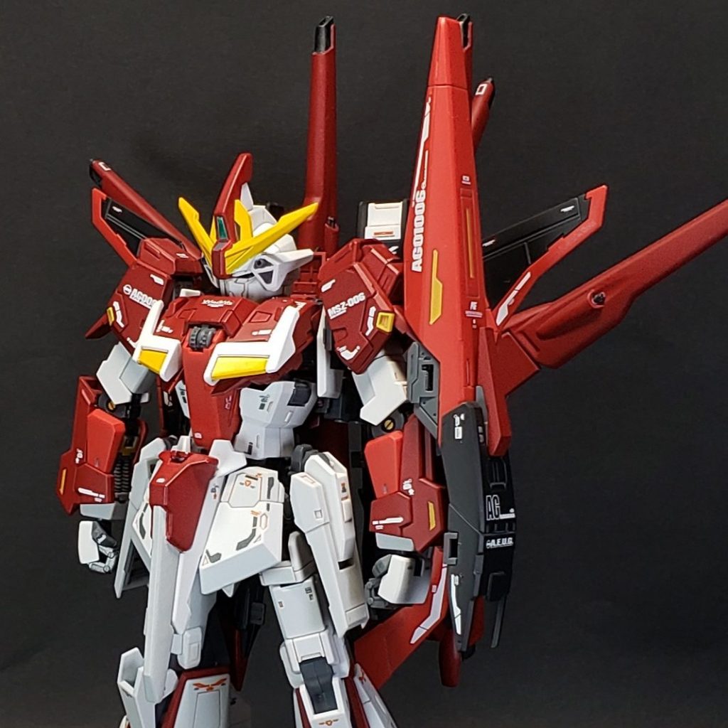 RGハイパーZガンダム炎｜ガンプラ改造中毒 -Gunpla Customaholic