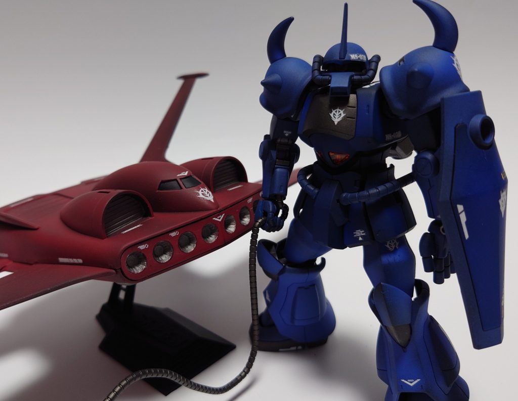 グフ(リバイブ版)＆ドダイをグラデーション–3枚目/制作者：satella_さてら