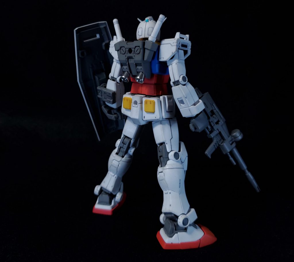 バーニアはガンダムマーカーメッキシルバーを使いました。