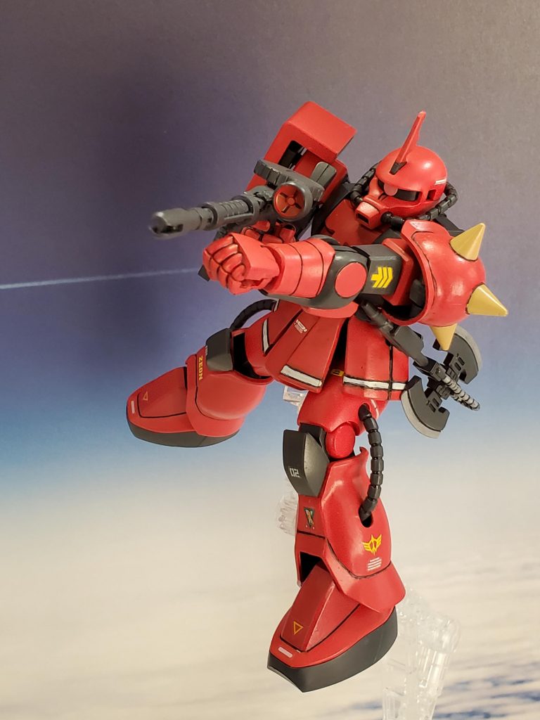 キシリア少将麾下、宇宙突撃機動軍に所属するジョニー・ライデンは宇宙を主戦場とし活躍❗