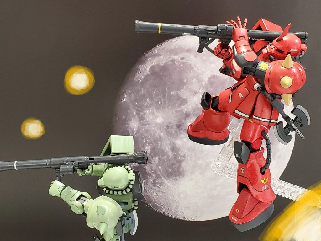 一年戦争中期以降、連邦軍も戦場にMSを投入し戦いは激しさを増しグラナダ宙域付近でも戦闘に…💦