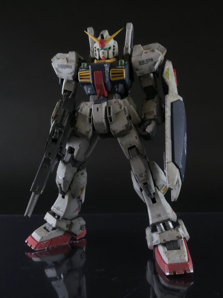 Mk-IIは個人的にかなり好きなモビルスーツです。マッチョ感が良いんですよね。