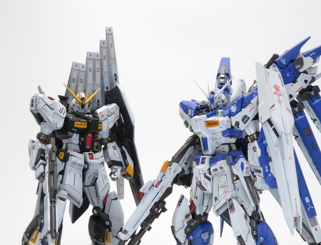 前作の強化型ハイニューと並べて我ながらかなり格好いいのではないかと 