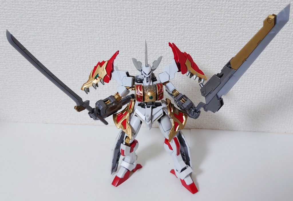 もちろん分離した剣で二刀流にすることもできます。