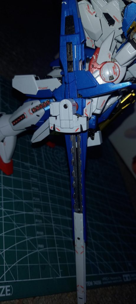 アサルトといったらこれ、という位のメガビームライフルフラッシュ焚いた関係で暗くなってしまった…