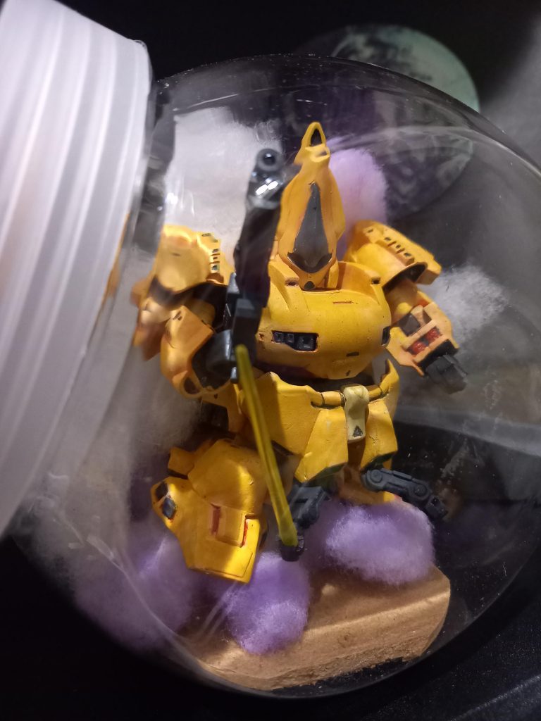 ポージング決めて完成です。