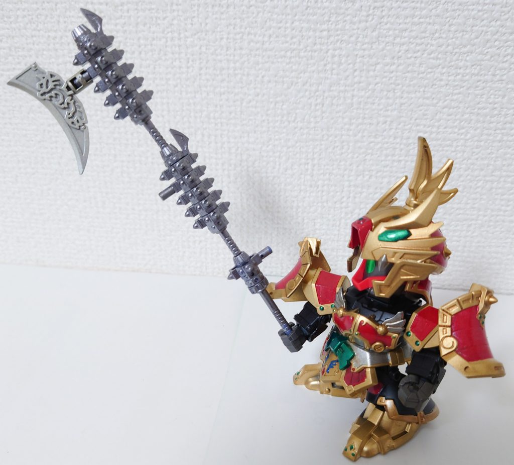 武器の金棒は連結して１つの武器にできます。