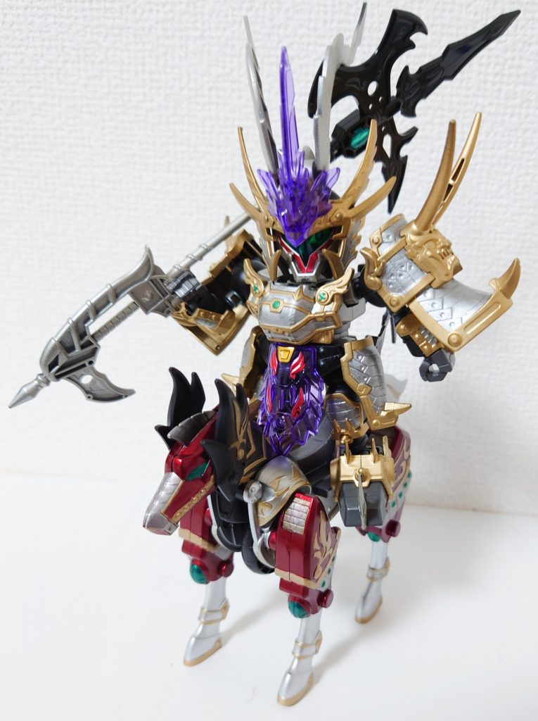 赤兎馬に乗る呂布トールギス