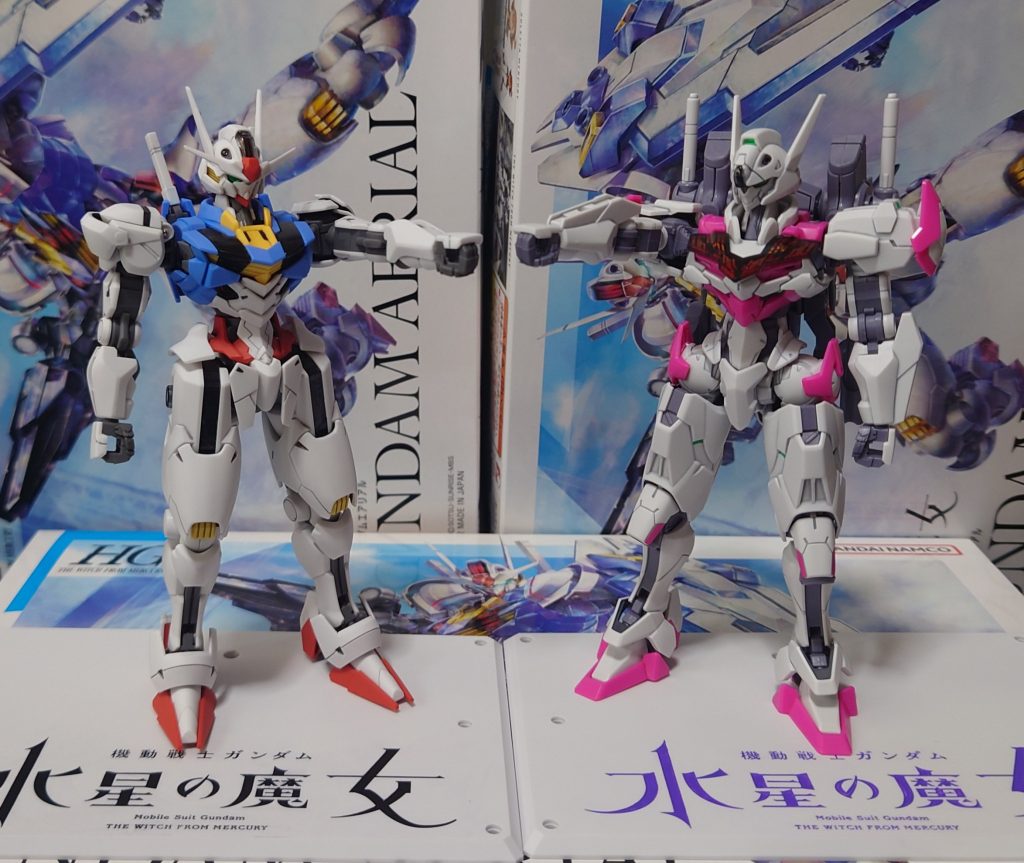 HGTWFM 1/144 ガンダムエアリアル–5枚目/制作者：黒井 響介