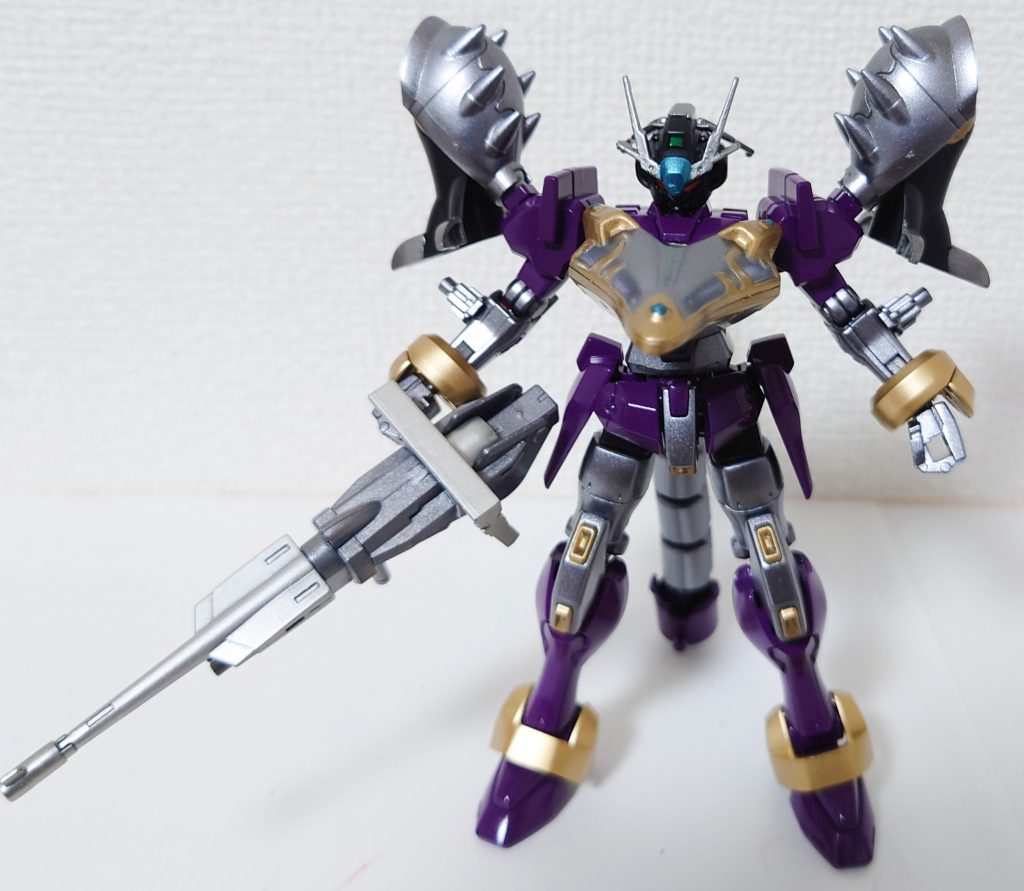 背中のバックパックは着脱可能こちらはバックパックなしの姿です。