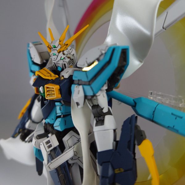 天蒼法衣ゴッドガンダム！ここに顕現せし！