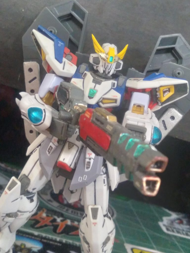 Here it is with a different backpack and the High Output Linear Discharge Rifle or HOLD Rifle. 