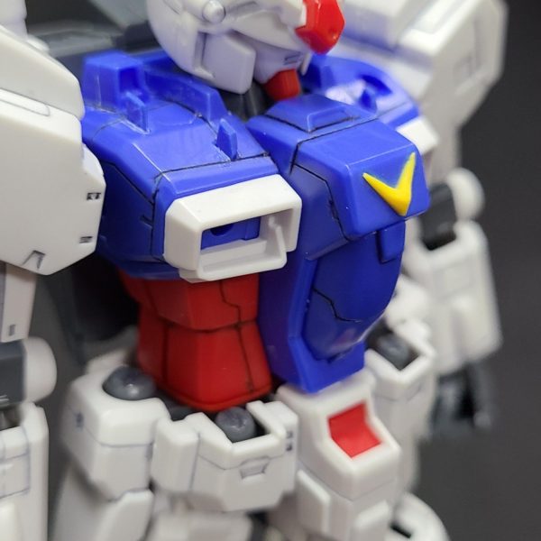 HG ガンダム　GP01 細々と手を入れて作成中（3枚目）