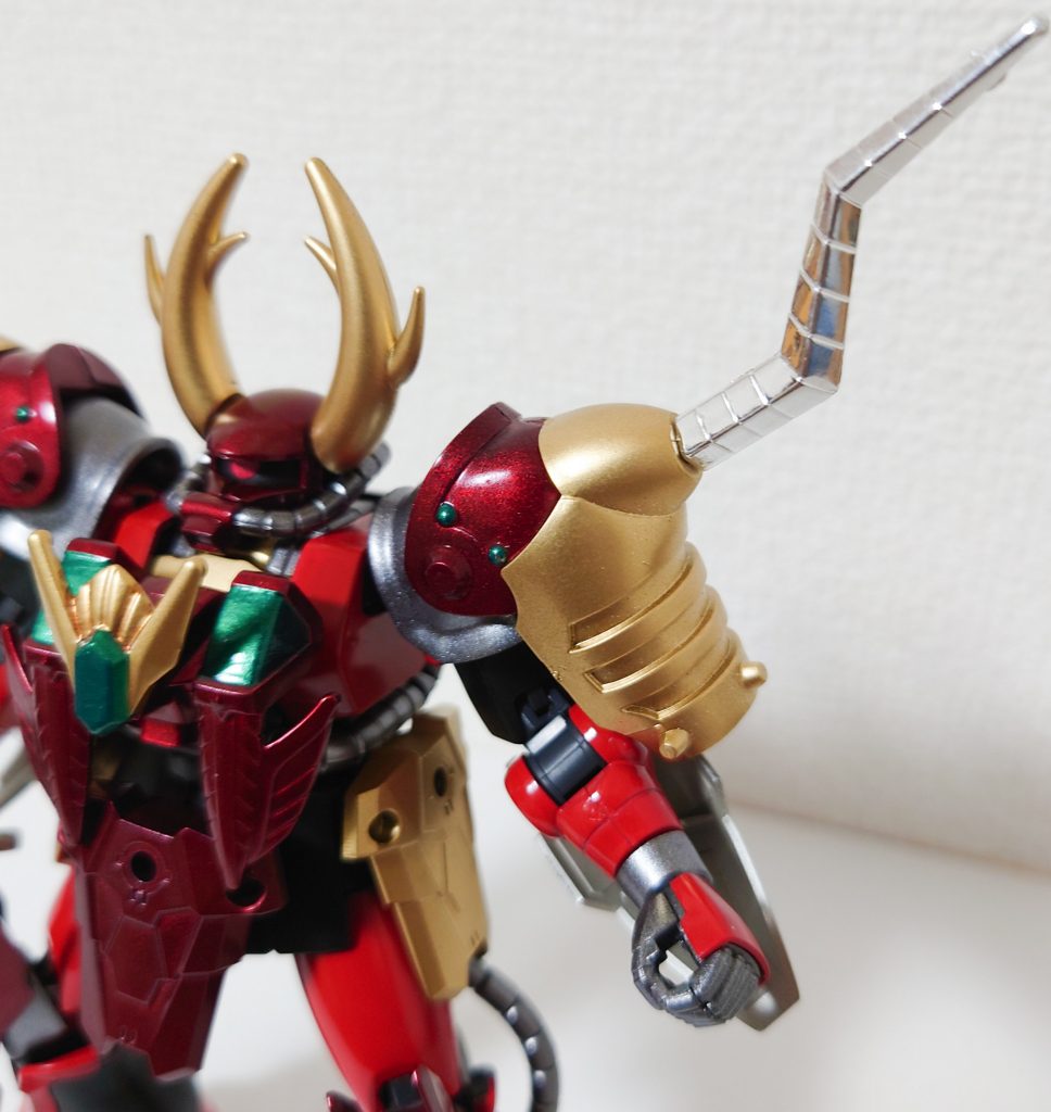 肩アーマーが1番のお気に入りです。