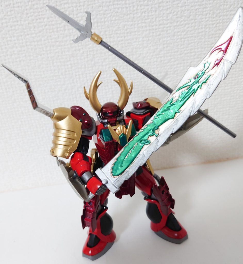 大剣を構えた状態。