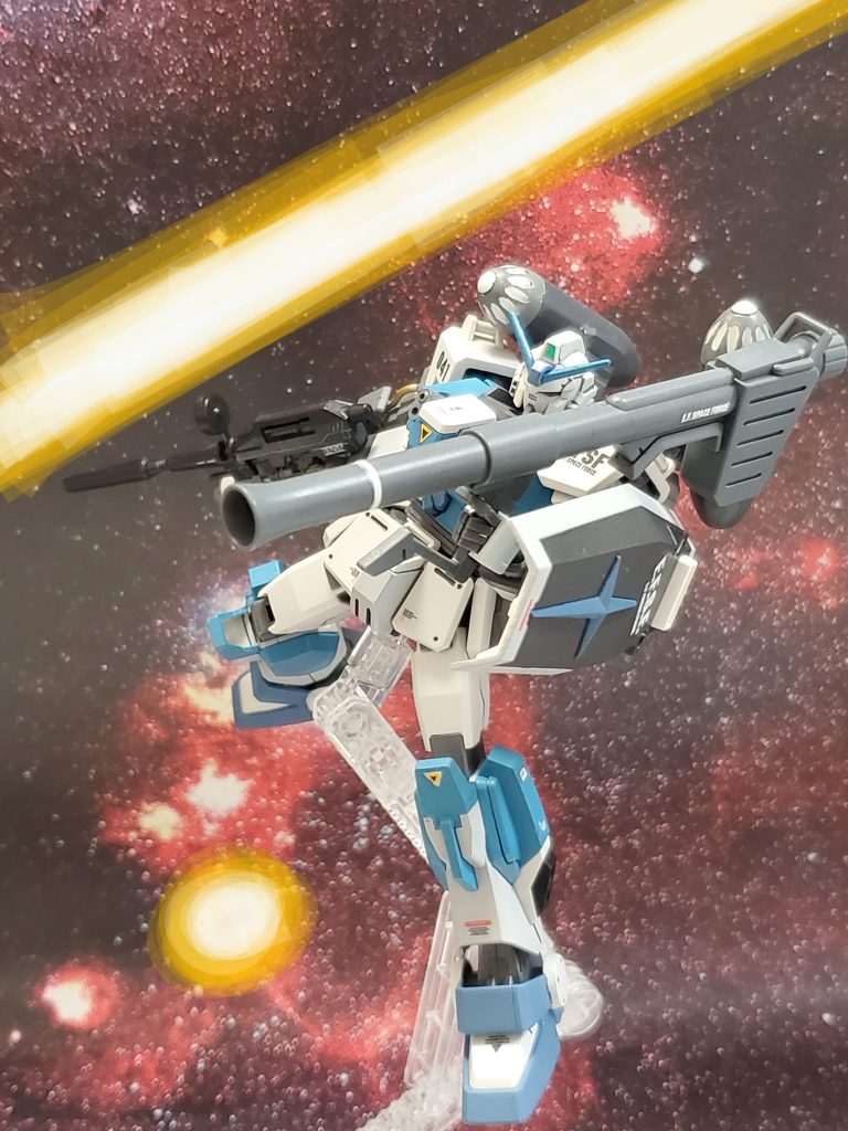 間一髪の所でビームを回避💦ここでもエース対決が勃発💥