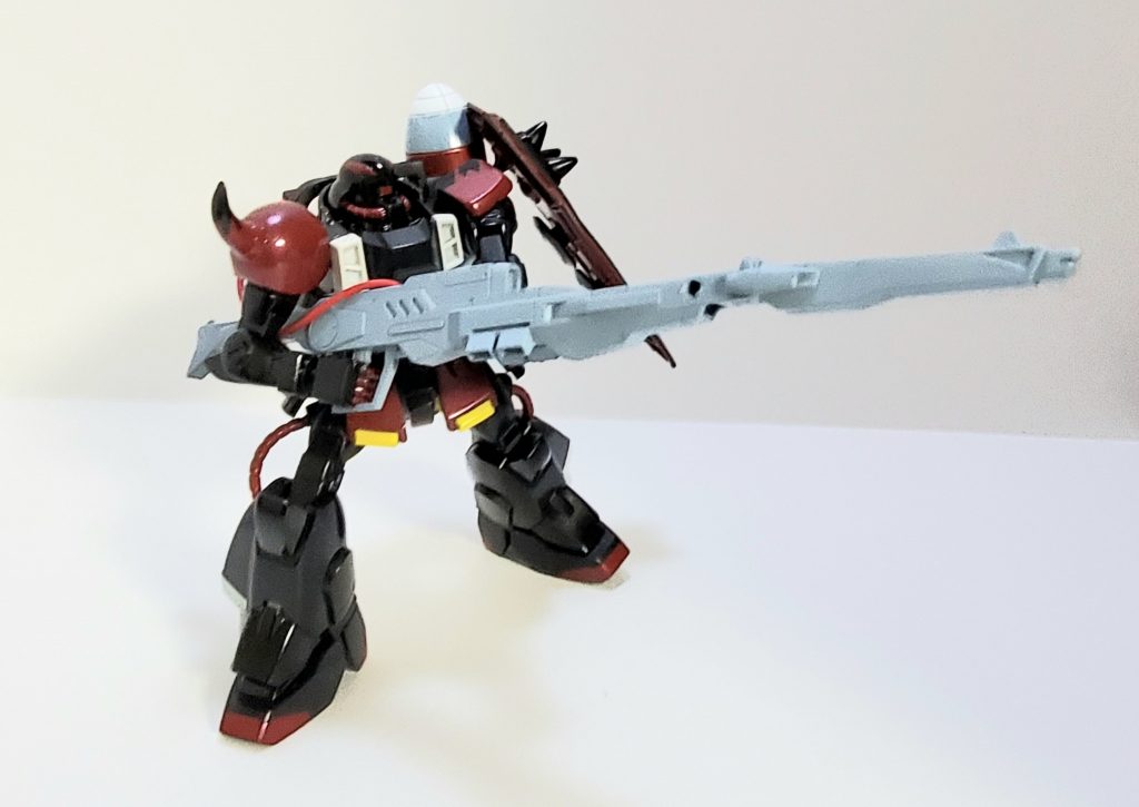 ガナーザクウォーリアのポーズ