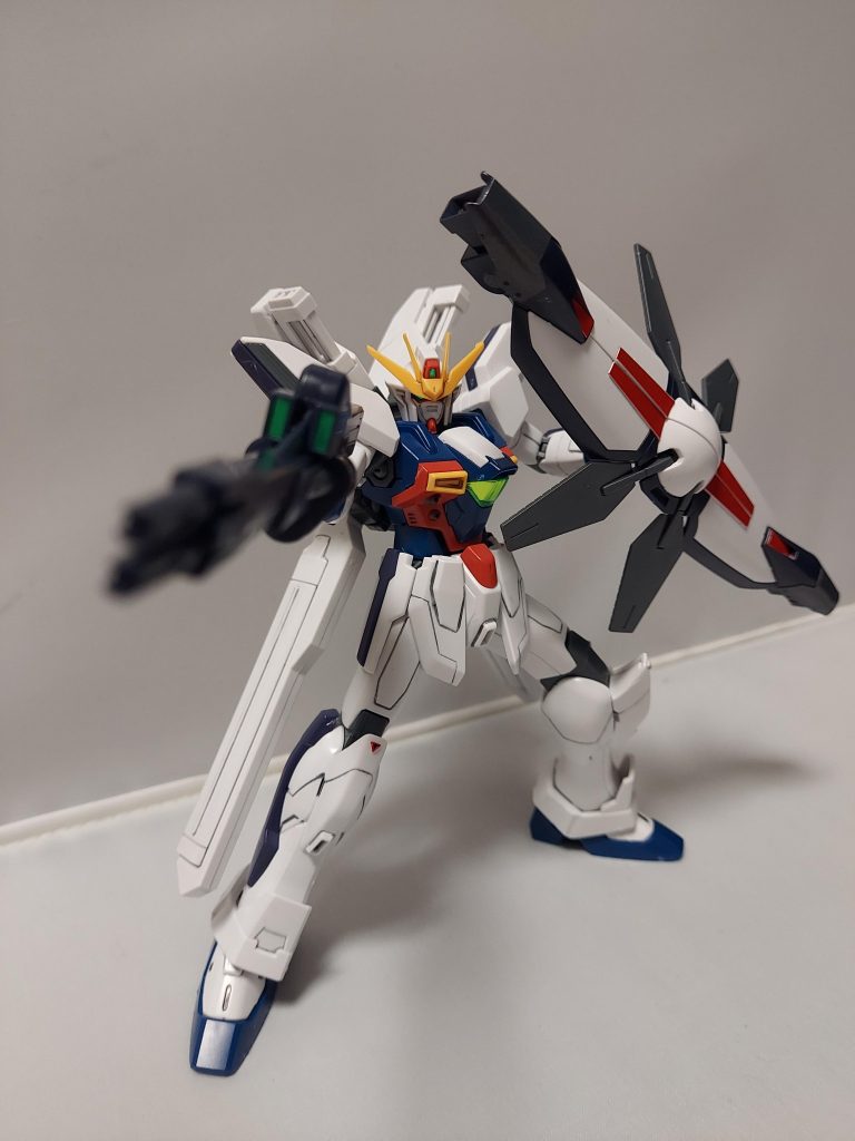 ビームマシンガン!スミイレとハモニカ砲を少しだけ塗装しただけです。