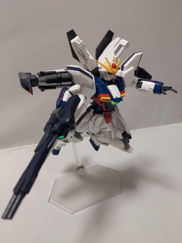 背中に装備できます。普通のXもかっこいいけどディバイダーもかっこいいですよね当時なんでディバイダーだけ買わなかったんだろう(-ω- ?)