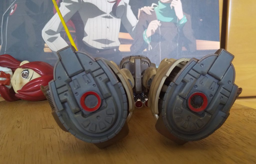 :足の裏のバーニアにも部分塗りをしといた！