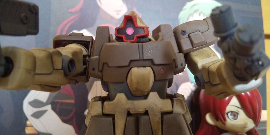 :モノアイカスタムレンズをつけたのだ。立体感が増してブリリアント！