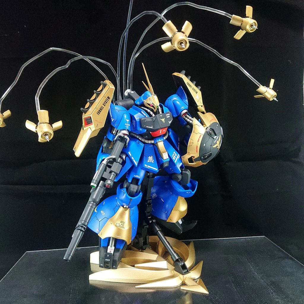 ファンネル棒の角度付けが下手すぎました(TT)