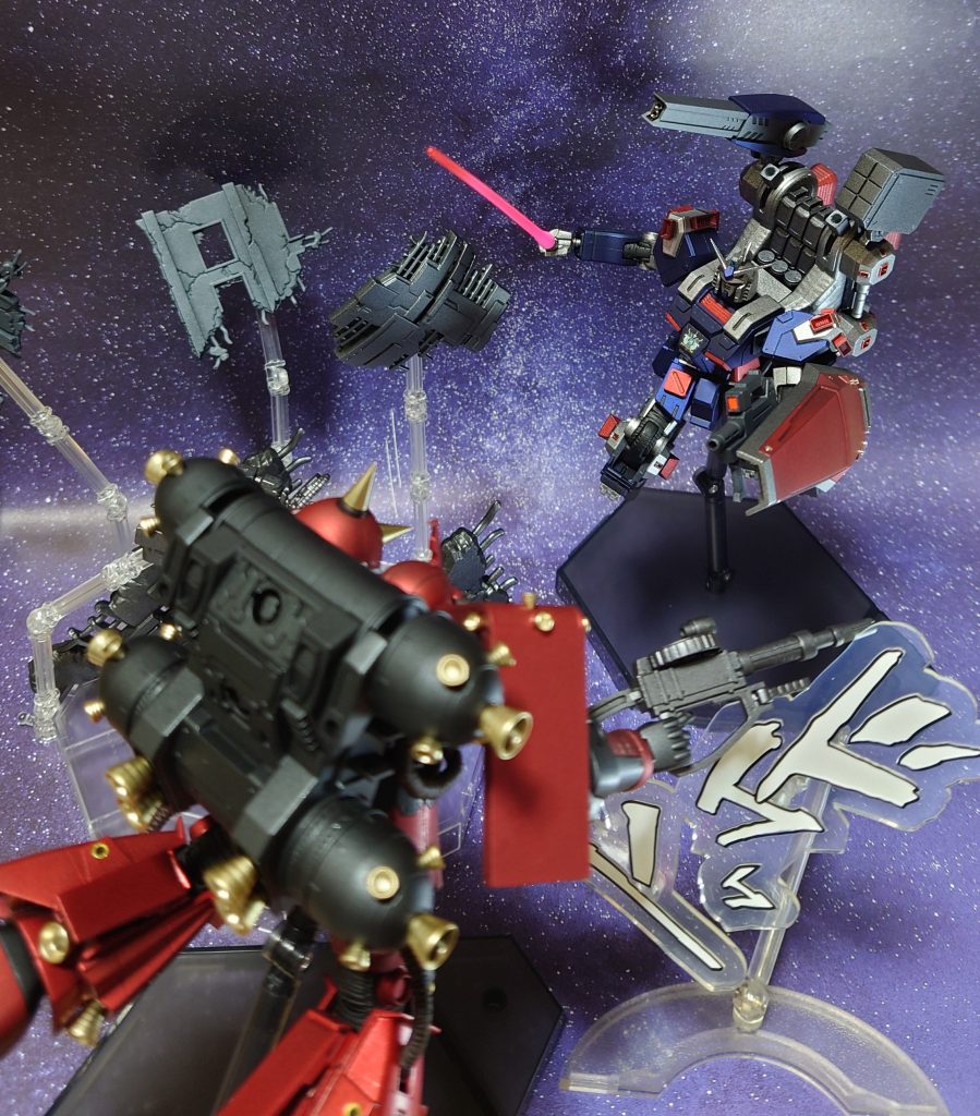 “いい加減、墜ちろ!”