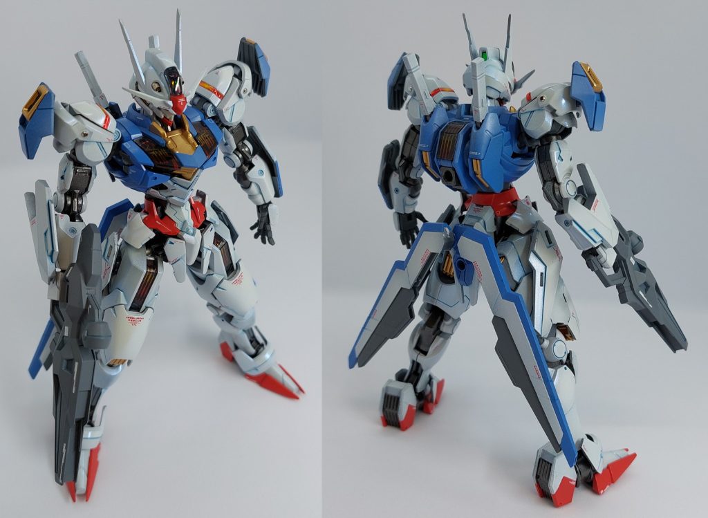 股間軸を左右逆に取り付けることで、簡単にプロポーションの変更と可動範囲の拡大を実現させました。