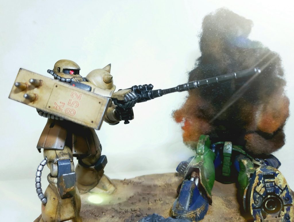 70点てとこでしょうか？うーむ、ジオラマは奥が深い…精進あるのみですね^^;