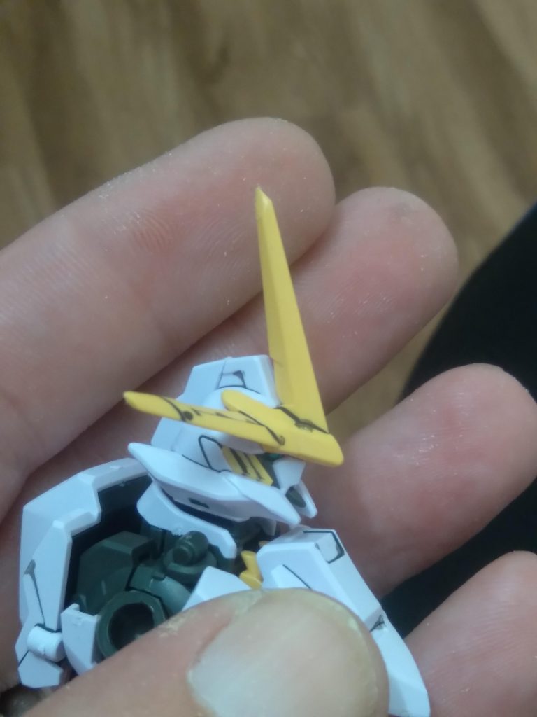 I was able to file the safety flags down on the vfin