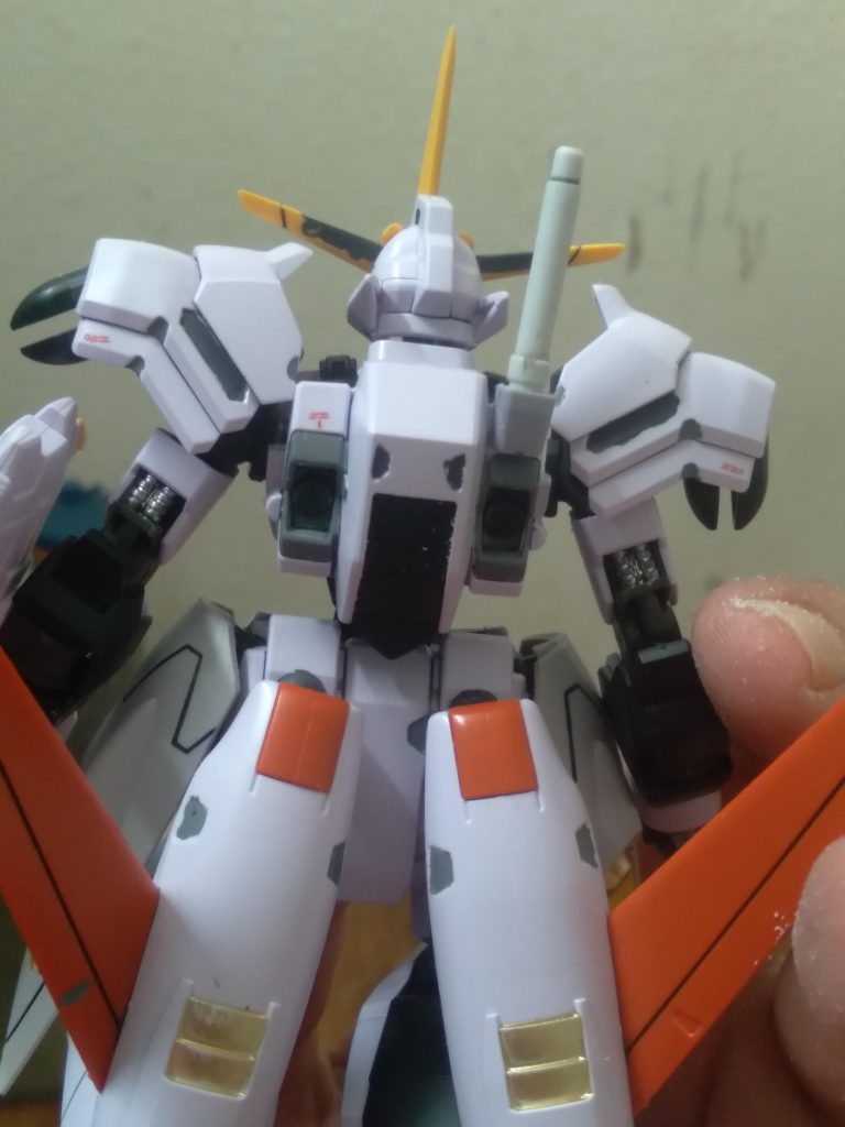 Added the beam saber to the backpack