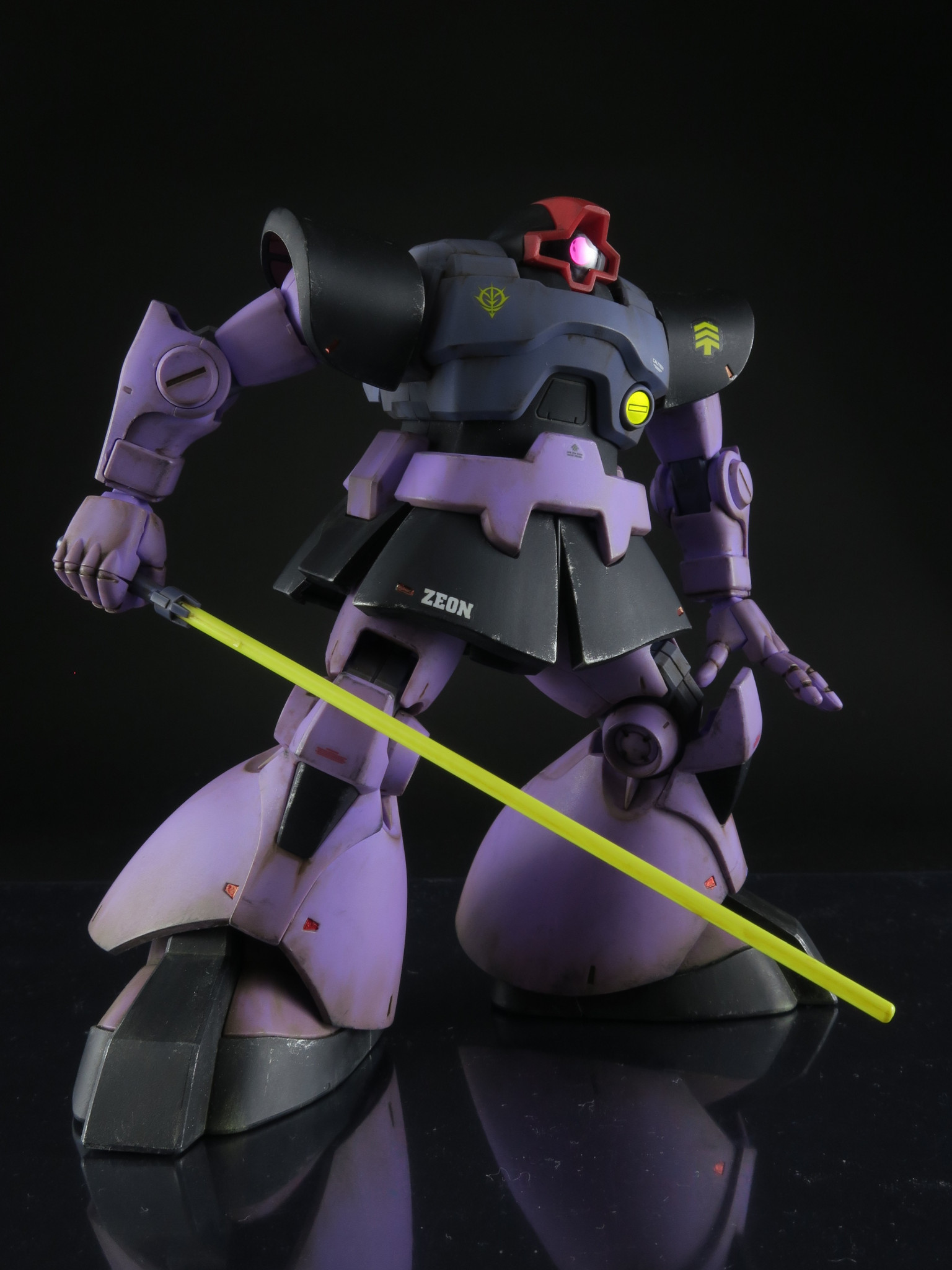 HGドム オリジナルカラー 全塗装 完成品 - ロボット